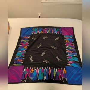 Mary Duffy Vintage Scarf Fashion Decades 1920–1990 Polyester